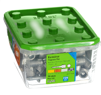 Vis detaljer for KARMSKRUE PROGRAMA PLUS 70MM -100 51530477
