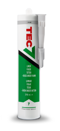 Vis detaljer for FUGEMASSE TEC7 LYSGRÅ 310 ML 24021842