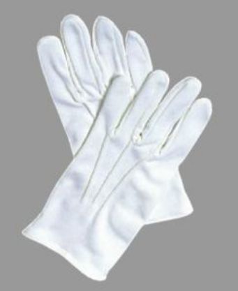 Vis detaljer for HANSKE HVIT 10 MICRODOTS BOMULL 26089672
