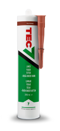 Vis detaljer for FUGEMASSE TEC7 TEGLSTEINSRØD 310 ML 40598625