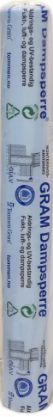 Vis detaljer for GRAM DAMPSPERRE 2,6X15M 200MY BLÅ 43636040