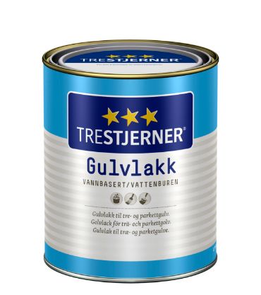 Vis detaljer for TRESTJERNER GULVLAKK HALVBL 0.75L 44557705