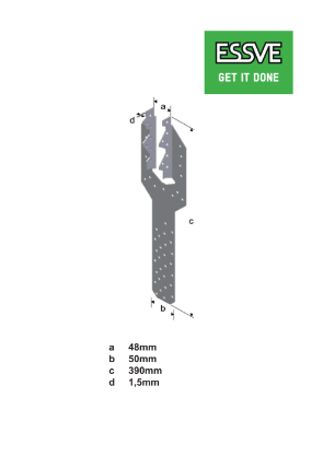 Vis detaljer for GAFFELANKER 390X48X1,5 FZV -25 46427201