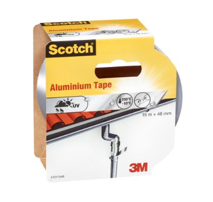 Vis detaljer for ALUMINIUMTAPE 47011548 15M48MM 48924502