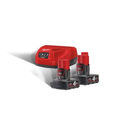 Vis detaljer for BATTERISETT M12 NRG-402 MILW 51662482