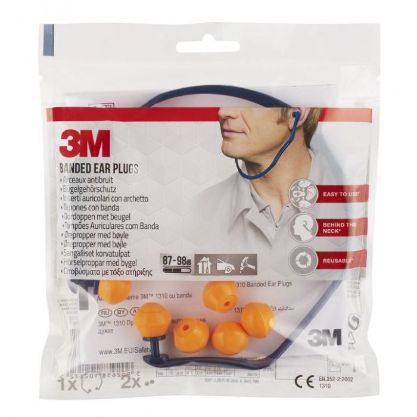 Vis detaljer for ØREPLUGGER 1310C M/BØYLE 53492282