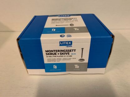 Vis detaljer for MONTERINGSSKRUE 32MM/SKIVE LITEX 55887277