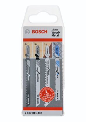 Vis detaljer for STIKKSAGBLAD SETT TRE/METALL A15 56248973