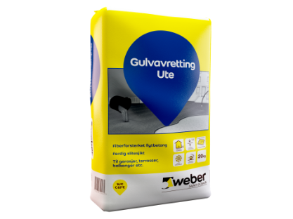 Vis detaljer for WEBER GULVAVRETTING UTE 20KG 56605723