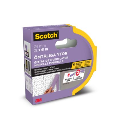 Vis detaljer for MASKERINGSTAPE 2080 24MM X 41M LIL 60069171
