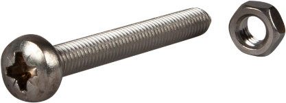 Vis detaljer for MASKINSKRUE M/MUT PH M6X50 A4 -10 60122003