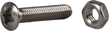 Vis detaljer for MASKINSKRUE MUTTER PH M4X20 A4 -10 60122026
