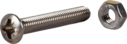 Vis detaljer for MASKINSKRUE MUTTER PH M6X40 A4 -10 60123253
