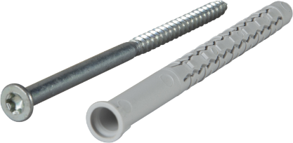 Vis detaljer for FASADEPLUGG M/SKRUE SH 8X100 FZB-50 46006781