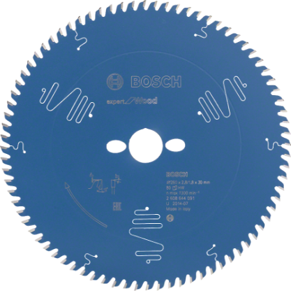 Vis detaljer for SIRKELSAGBL 260X30X2.8MM 80T EXP WO 48612597