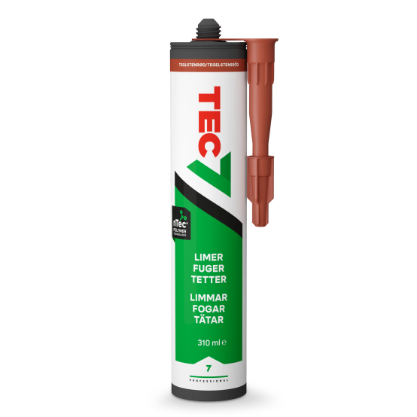 Vis detaljer for FUGEMASSE TEC7 TEGLSTEINSRØD 310 ML 40598625