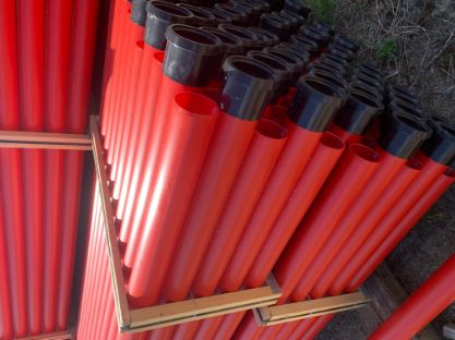 Vis detaljer for KABELRØR 110MM 6M GLATT RØD 44346604