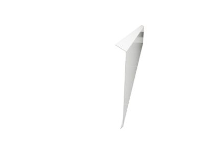 Vis detaljer for TAKFOT L-TAK STÅL 200MM HVIT 2M 47462058