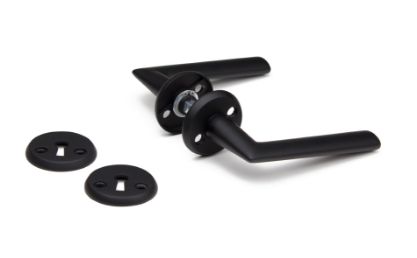 Vis detaljer for DØRVRIDER MIAMI INNV SORT ALU PP 55964606